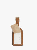 Luggage Tag Tradition Cuir Etrier Beige tradition ETRA901M-vue-porte