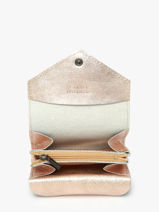 Coin Purse Etincelle Irisee Leather Etrier Pink etincelle irisee EETI5018-vue-porte