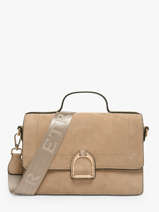 Crossbody Bag M Altesse Suede Etrier Beige altesse suede EASU048M