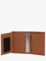 Wallet With Coin Purse Madras Leather Etrier Brown madras EMAD5016-vue-porte