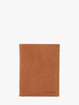 Wallet With Card Holder Oil Leather Etrier Brown oil EOIL5016