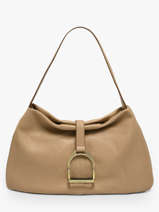 Shoulder Bag M Etalon Leather Etrier Beige etalon EETA197M