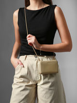 Wallet Equestre Leather Etrier Beige equestre EEQT090M-vue-porte