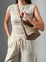 Shoulder Bag Backpack S Cavalier Leather Etrier Brown cavalier ECLR126S-vue-porte