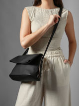 Shoulder Bag Cavalier Leather Etrier Black cavalier ECLR135M-vue-porte