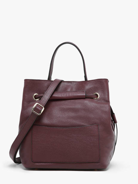 Sac Bourse M Tradition Cuir Etrier Violet tradition ETRA004M vue secondaire 4