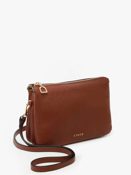 Sac Bandoulière Tradition Cuir Etrier Marron tradition ETRA0143 vue secondaire 2