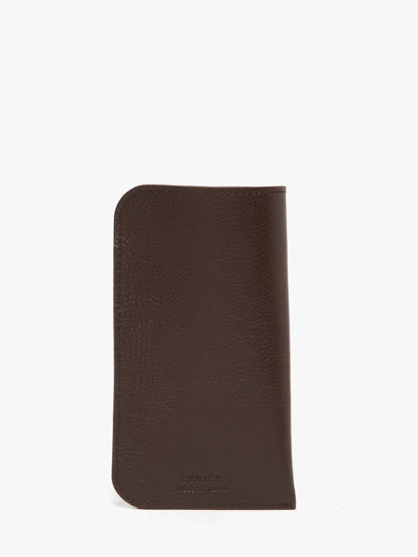 Étui Lunette Madras Cuir Etrier Marron madras EMAD5017 vue secondaire 2