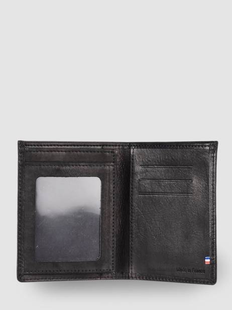 Portefeuille Cuir Etrier Noir oil EOIL748 vue secondaire 1